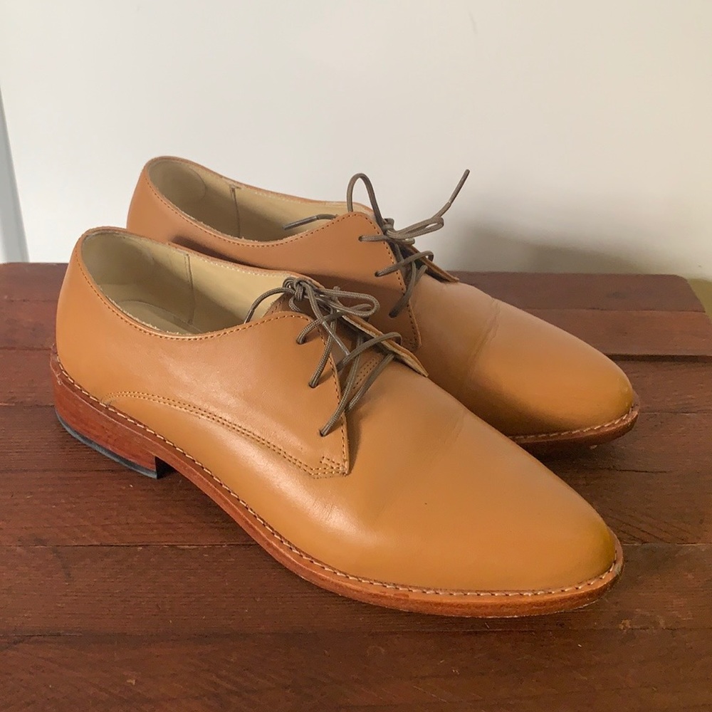 Nisolo James Oxford (Almond leather, size 7.5)